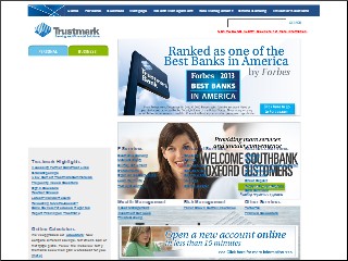 Web site www.trustmark.com, Trustmark National Bank